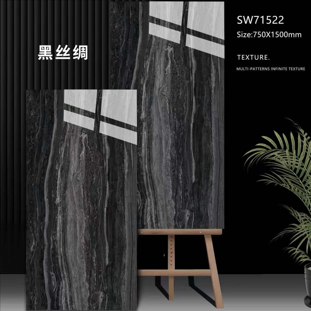 75x150 cm Glazed Polish Luxury Floor Tiles