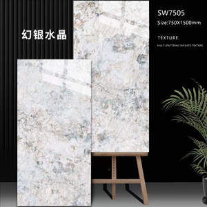 75x150 cm Glazed Polish Luxury Floor Tiles