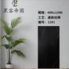 1291 Black Matt Tiles