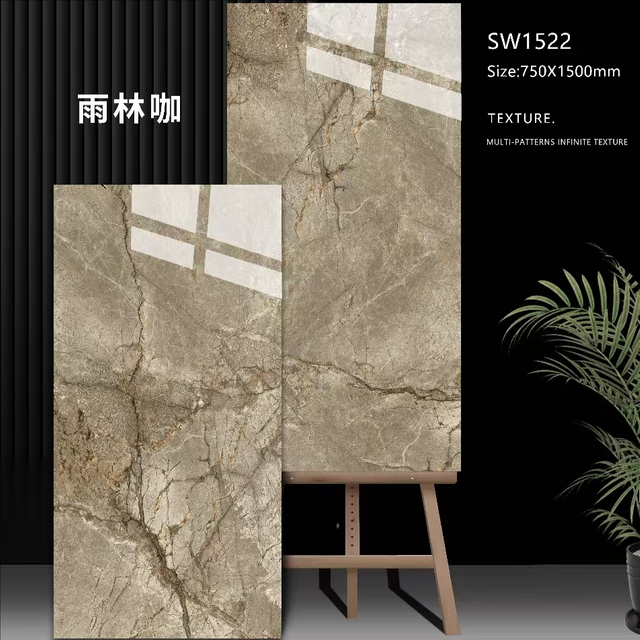 75x150 cm Glazed Polish Luxury Floor Tiles