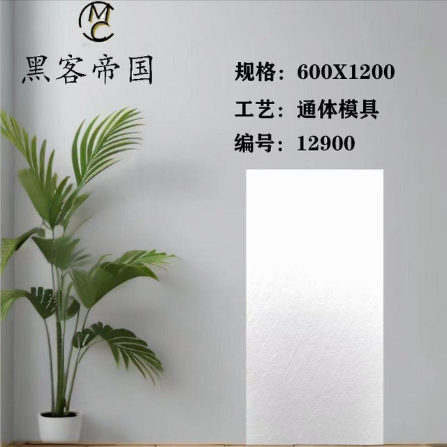 12900 White Sandstone Mould Matt Tiles