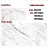 Gold Line Glossy Floor Tiles