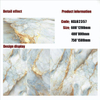 Gold Line Glossy Floor Tiles