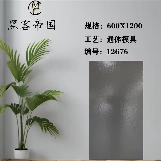 12676 Slate Mould Matt Tiles