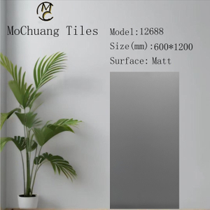 12688 Pure Grey Matt Tiles