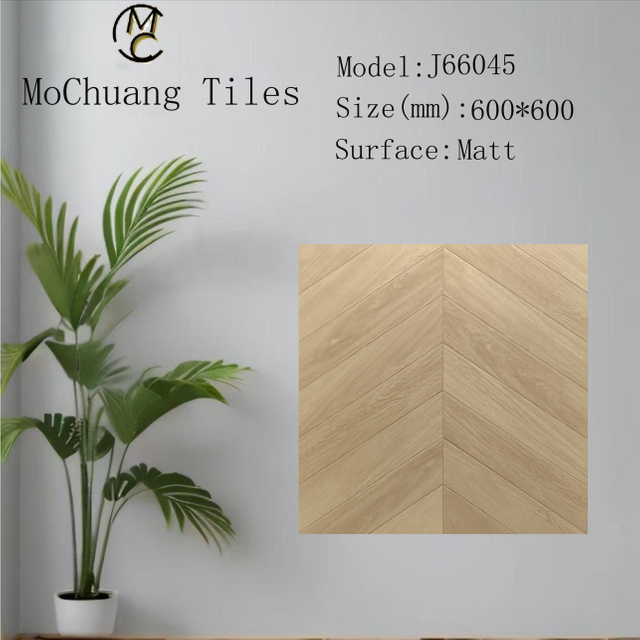 Wood Mould Glazed Matt Floor Tiles
