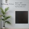 6077 Slate Mould Black Matt Tiles