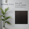 6035 Sandstone Mould Black Matt Tiles