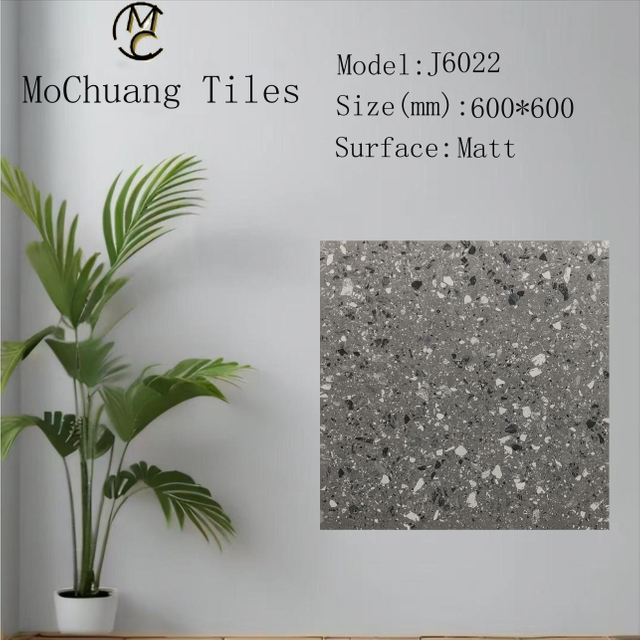 J6022 Terrazzo Glazed Matt Tiles
