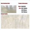 Gold Line Glossy Floor Tiles