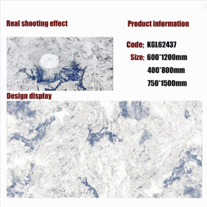 Gold Line Glossy Floor Tiles