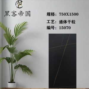 15070 Black Matt Tiles