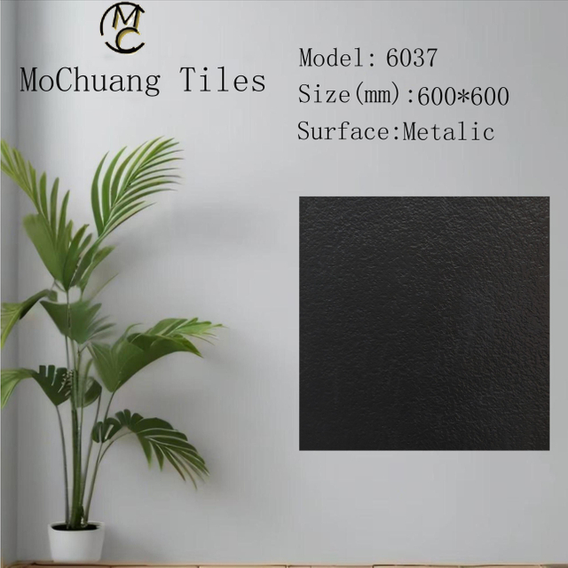6037 Black Mould Matt Tiles