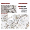 Gold Line Glossy Floor Tiles