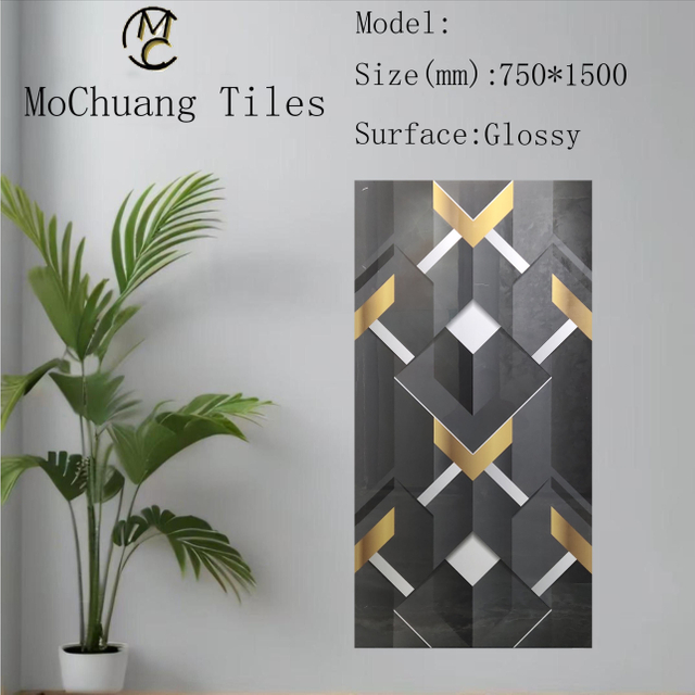 75x150 cm Glazed Polish Parquet Tiles