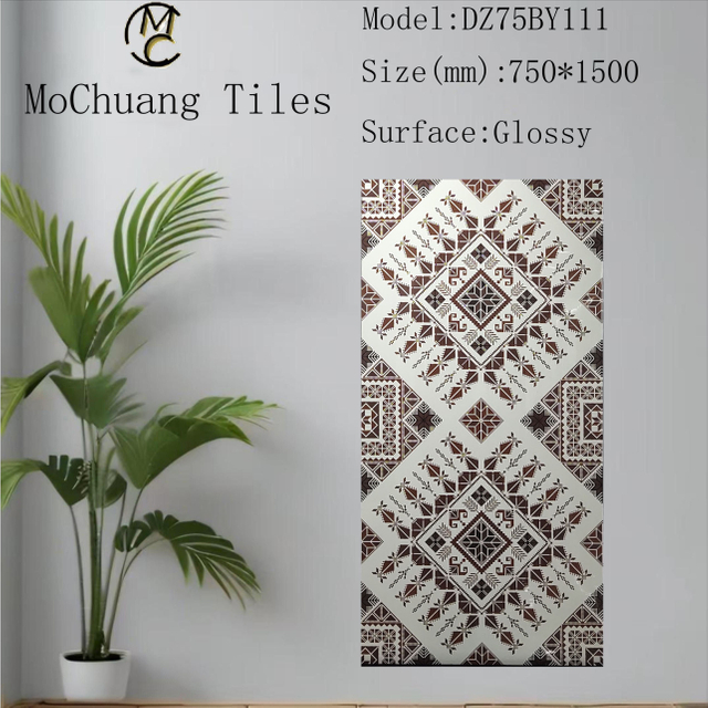 Glossy Tiles Carpet Design