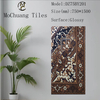 Glossy Tiles Carpet Design