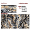 Gold Line Glossy Floor Tiles