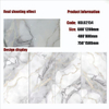Gold Line Glossy Floor Tiles