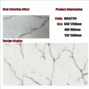 Gold Line Glossy Floor Tiles