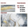 Gold Line Glossy Floor Tiles