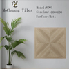 6001 Wood Mould Carved Matt Tiles