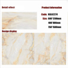 Gold Line Glossy Floor Tiles