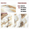 Gold Line Glossy Floor Tiles