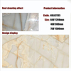 Gold Line Glossy Floor Tiles