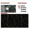 Gold Line Glossy Floor Tiles