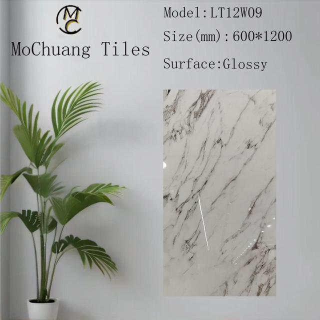 White Glazed Polish Floor Tiles