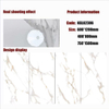 Gold Line Glossy Floor Tiles
