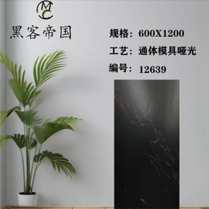 12639 Black Mould Matt Tiles