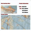 Gold Line Glossy Floor Tiles