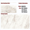 Gold Line Glossy Floor Tiles