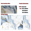 Gold Line Glossy Floor Tiles