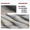 Gold Line Glossy Floor Tiles