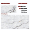 Gold Line Glossy Floor Tiles