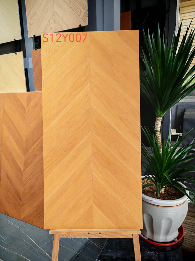 60x120 Cm Wood Carving Surface Tiles
